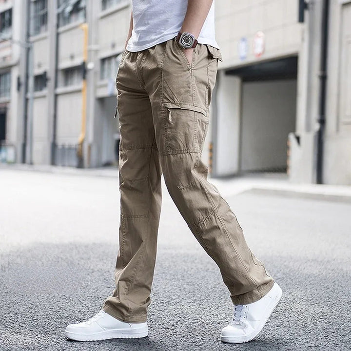 Pantalon Cargo Homme Gris Anthracite