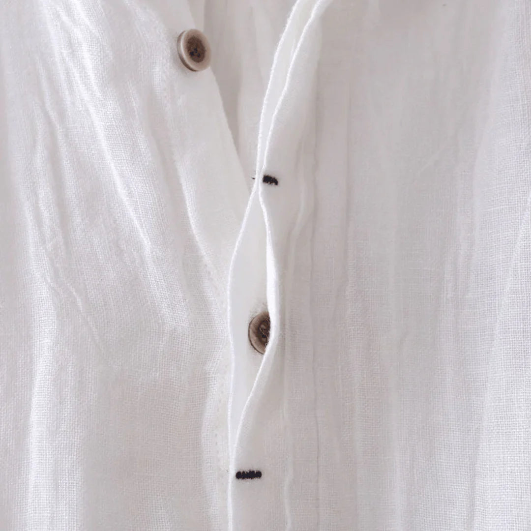Mode Lumiére™ | Chemise élégante à manches courtes avec boutons