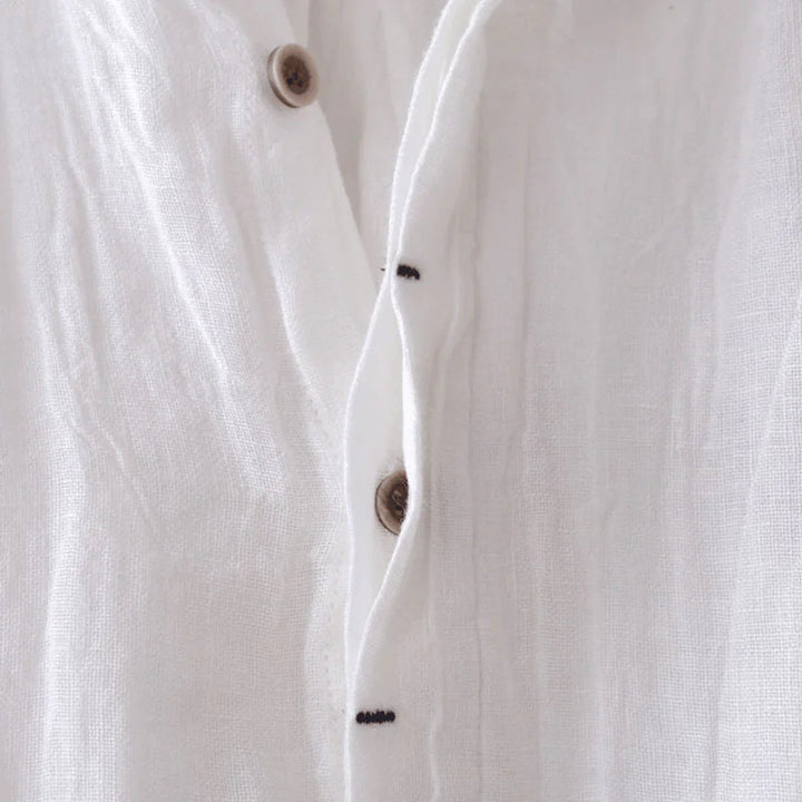 Mode Lumiére™ | Chemise élégante à manches courtes avec boutons