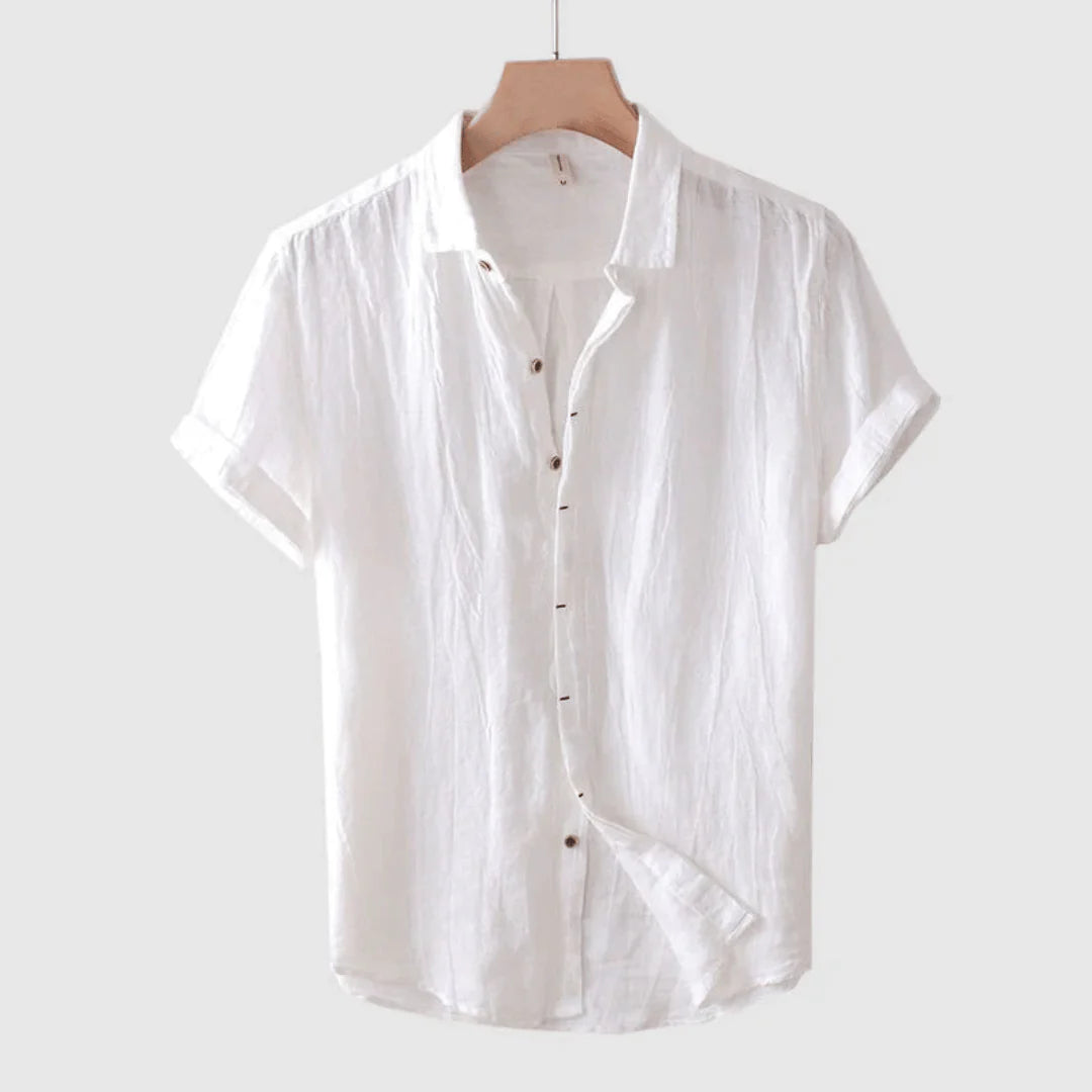 Mode Lumiére™ | Chemise élégante à manches courtes avec boutons