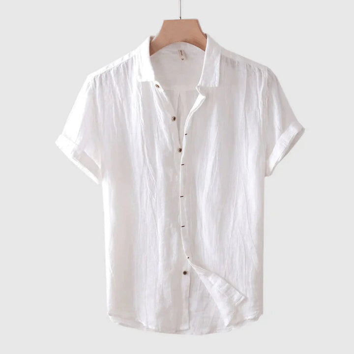 Mode Lumiére™ | Chemise élégante à manches courtes avec boutons