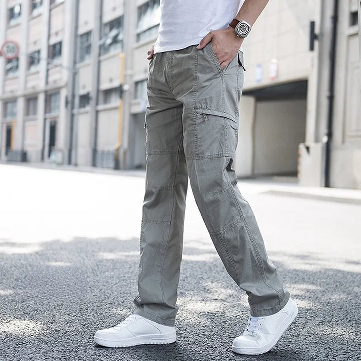 Pantalon Cargo Homme Gris Anthracite