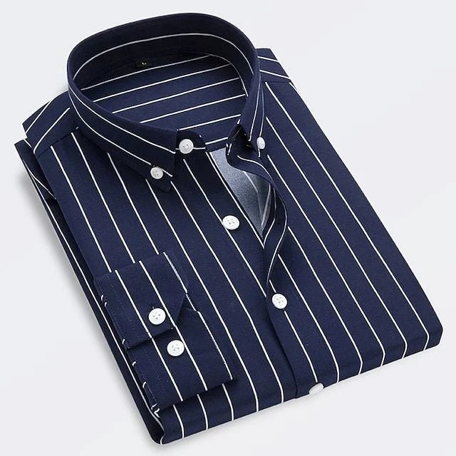 Mode Lumiére™ | Chemise d'Été Respirante à Rayures