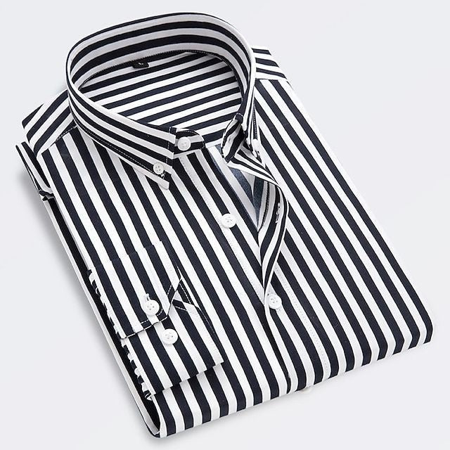 Mode Lumiére™ | Chemise d'Été Respirante à Rayures