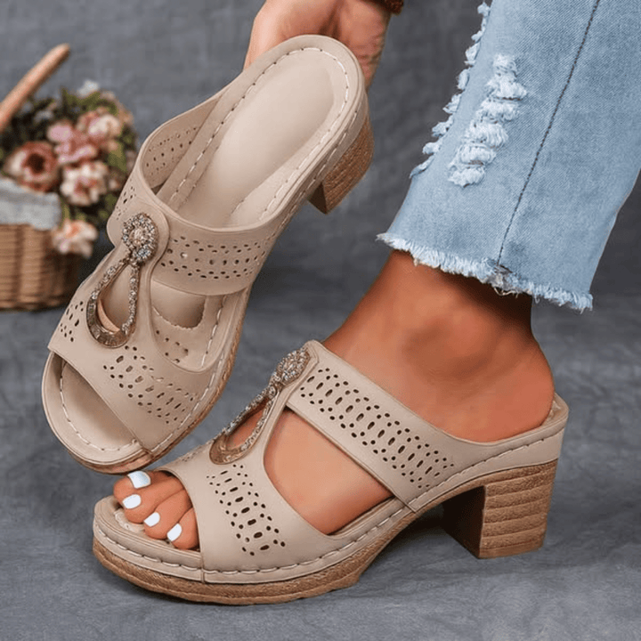 Mode Lumiére™ | Sandales Orthopédiques Confortables Claire
