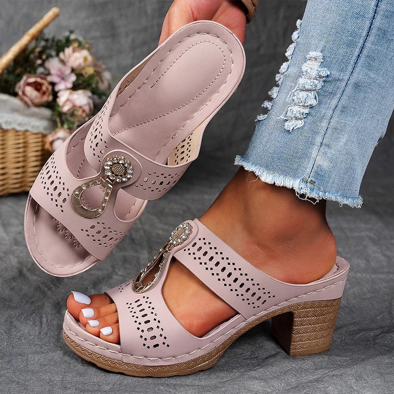 Mode Lumiére™ | Sandales Orthopédiques Confortables Claire