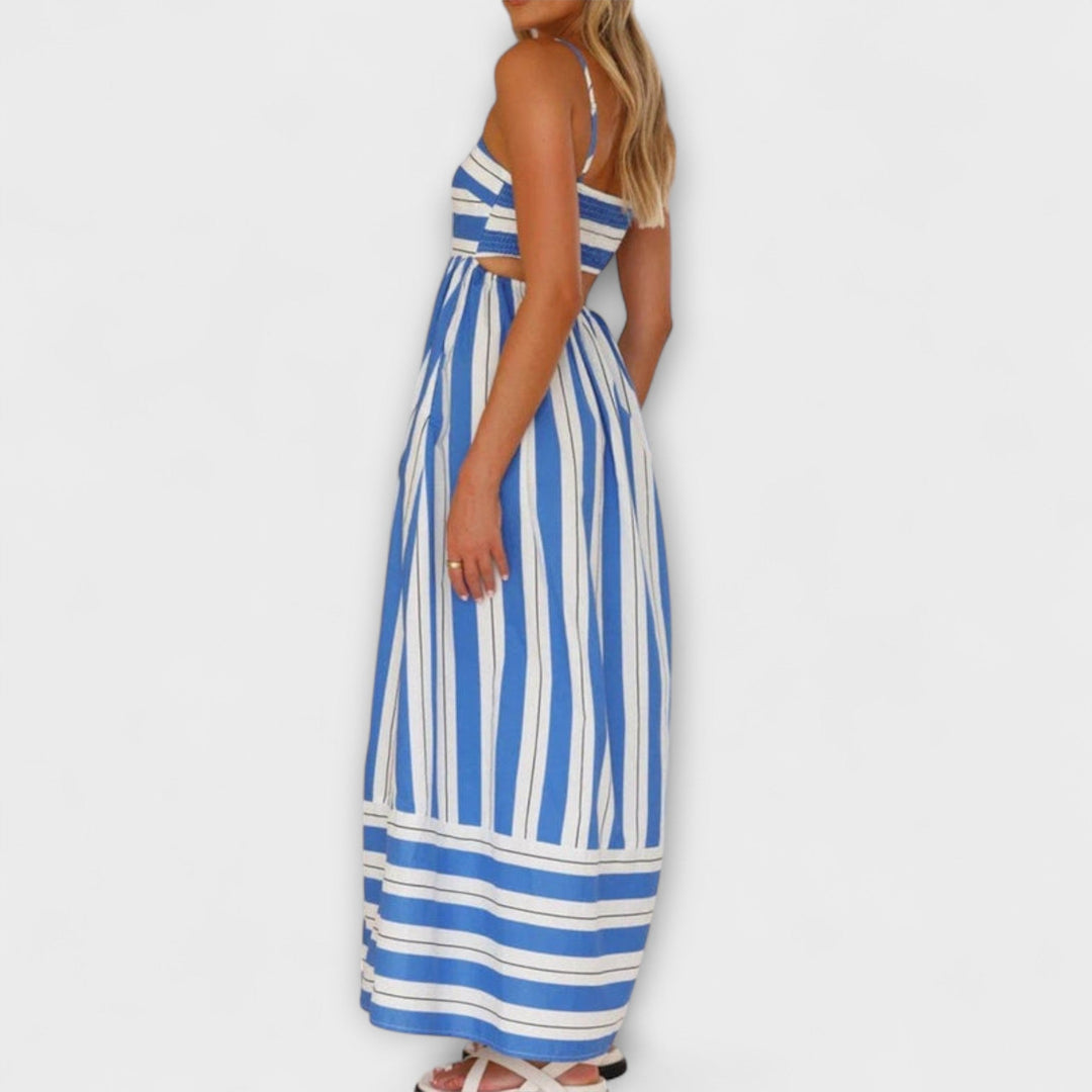 Svea - Robe maxi en Bare Bloom