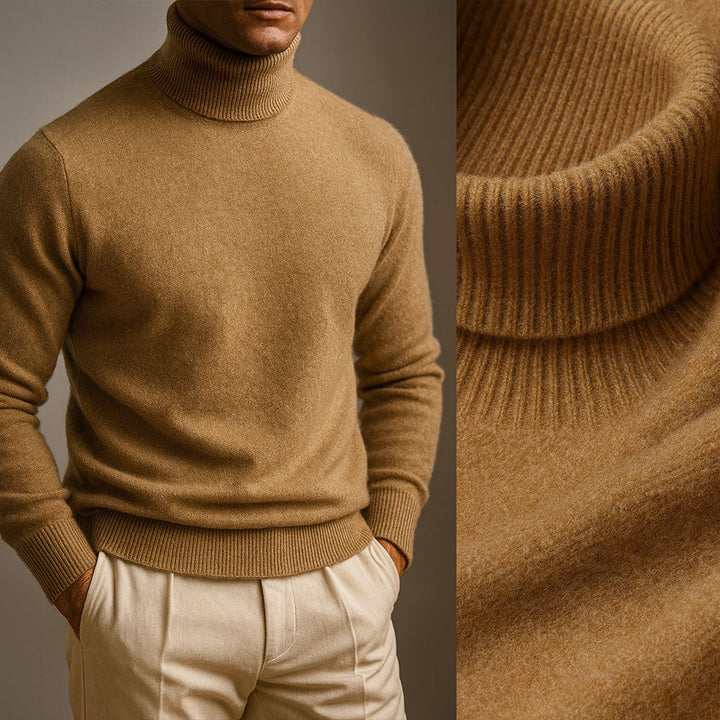 Noble Ligne ™ | Pull à Col Montant pour Homme