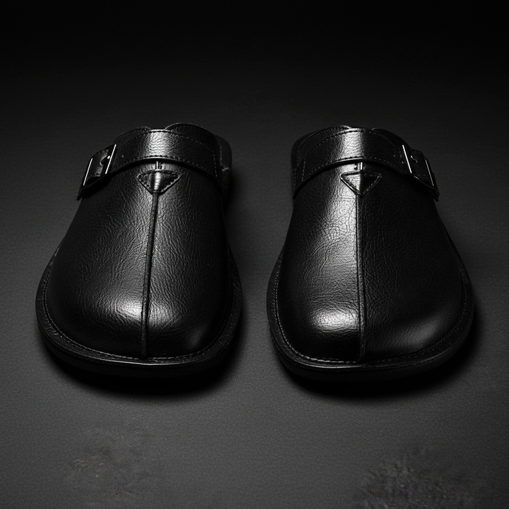 Mode Lumiére™  | Sandale Mules En Cuir