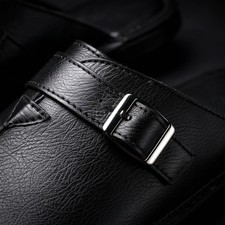 Mode Lumiére™  | Sandale Mules En Cuir