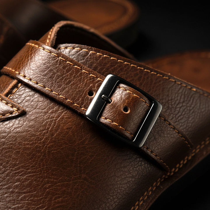 Mode Lumiére™  | Sandale Mules En Cuir
