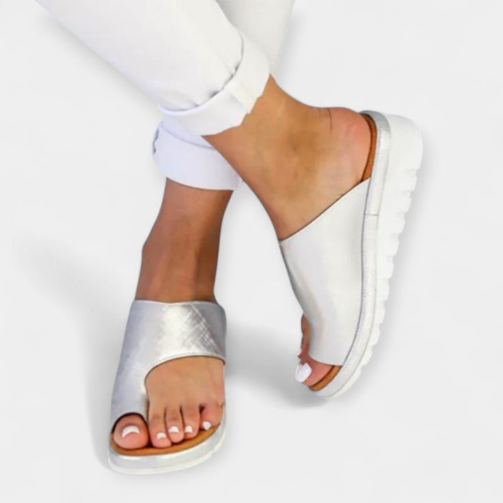 Mode Lumiére™ Sandales en Cuir pour Confort et Style