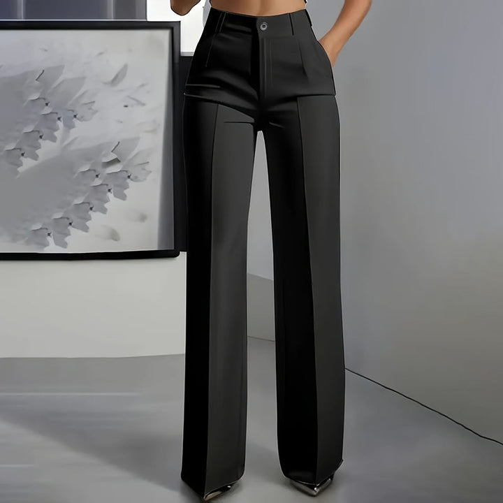Leblanc™ | Pantalons élégants à taille haute pour femme