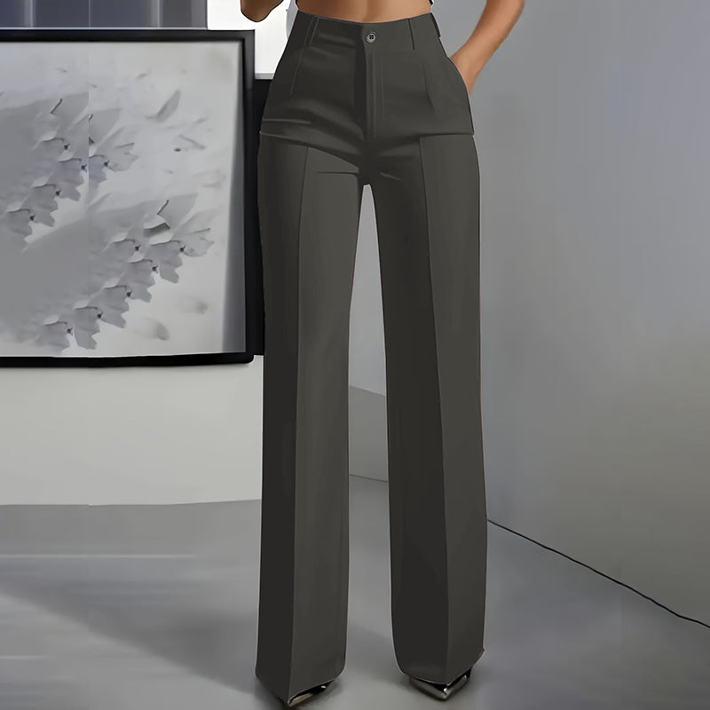 Leblanc™ | Pantalons élégants à taille haute pour femme
