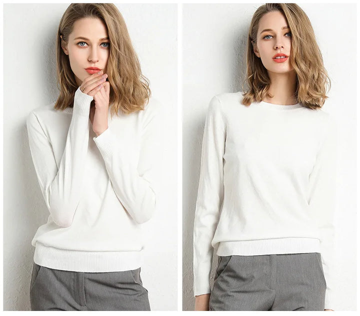 Mode Lumiére™| Pull confort en laine essentiel