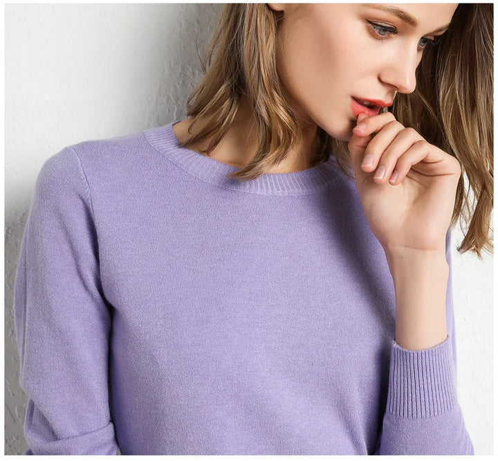 Mode Lumiére™| Pull confort en laine essentiel