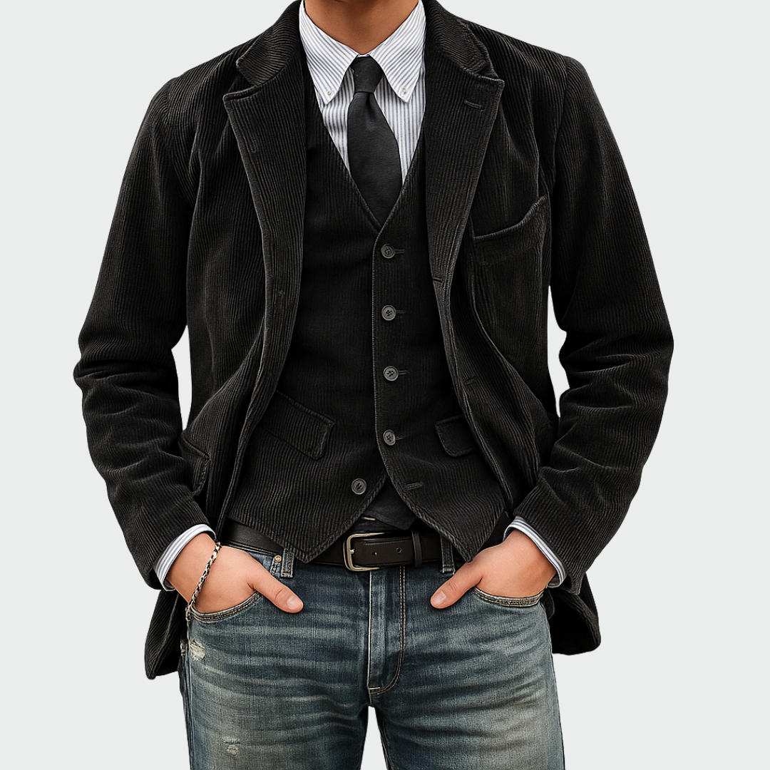 Blazer Structuré Homme – Élégance Moderne au Quotidien