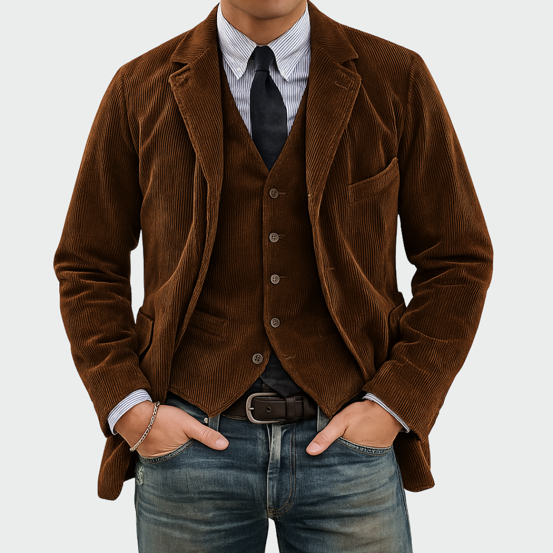 Blazer Structuré Homme – Élégance Moderne au Quotidien