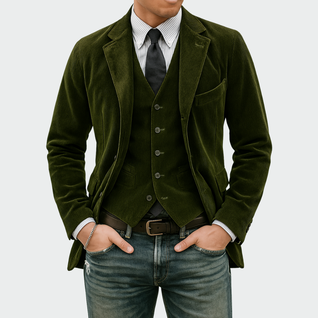 Blazer Structuré Homme – Élégance Moderne au Quotidien