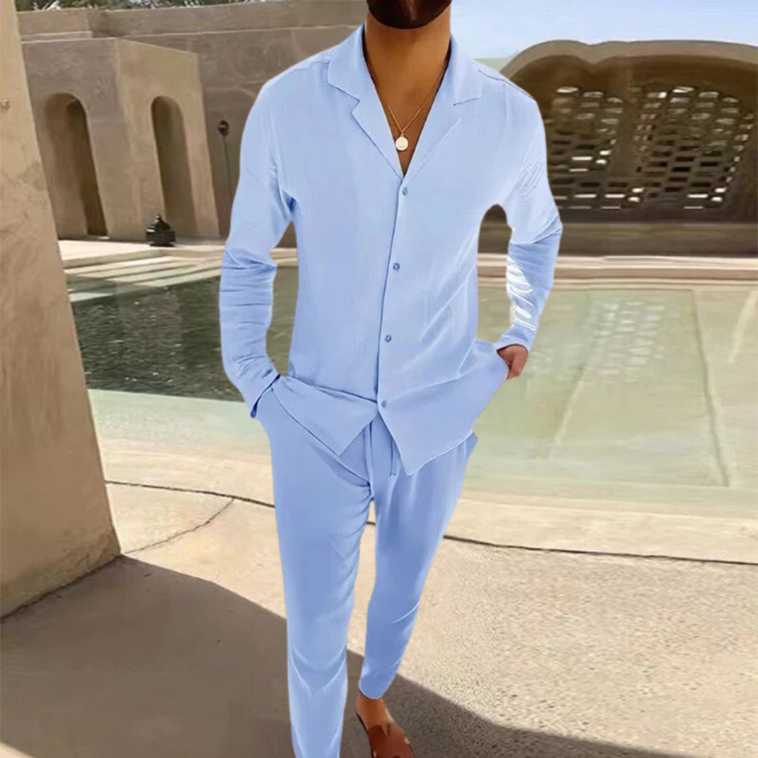 Jean et Marcel™ | Ensemble d'Été Léger et Moderne pour Homme