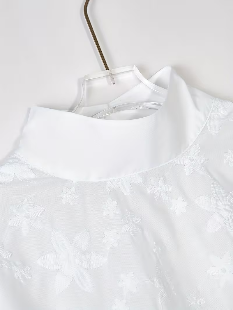 Mode Lumiére™ | Blouse Élégante à Motifs Floraux