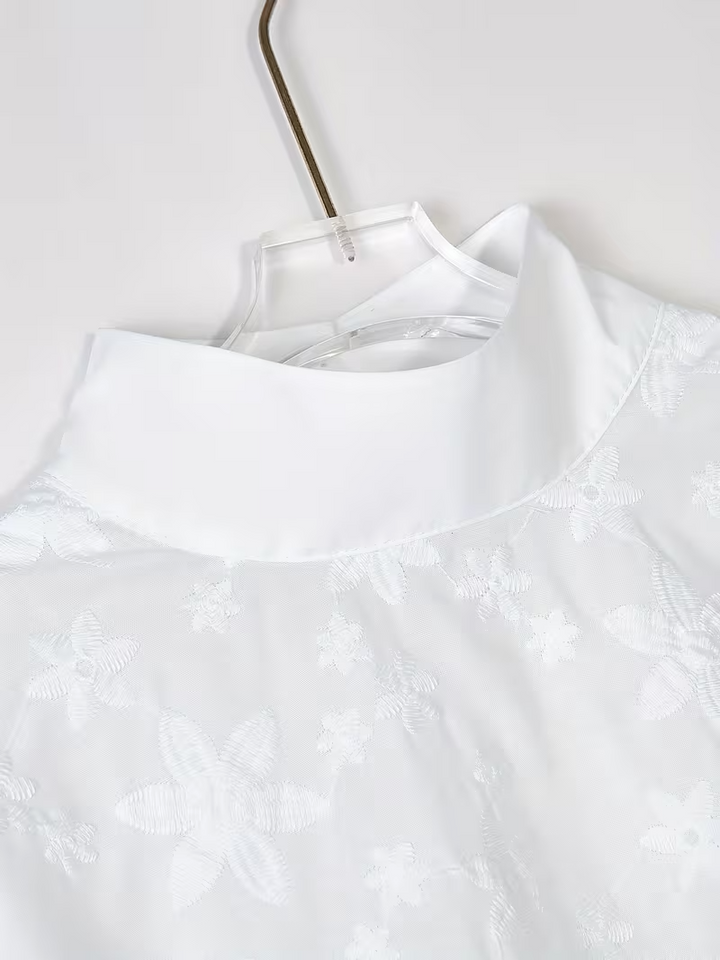 Mode Lumiére™ | Blouse Élégante à Motifs Floraux