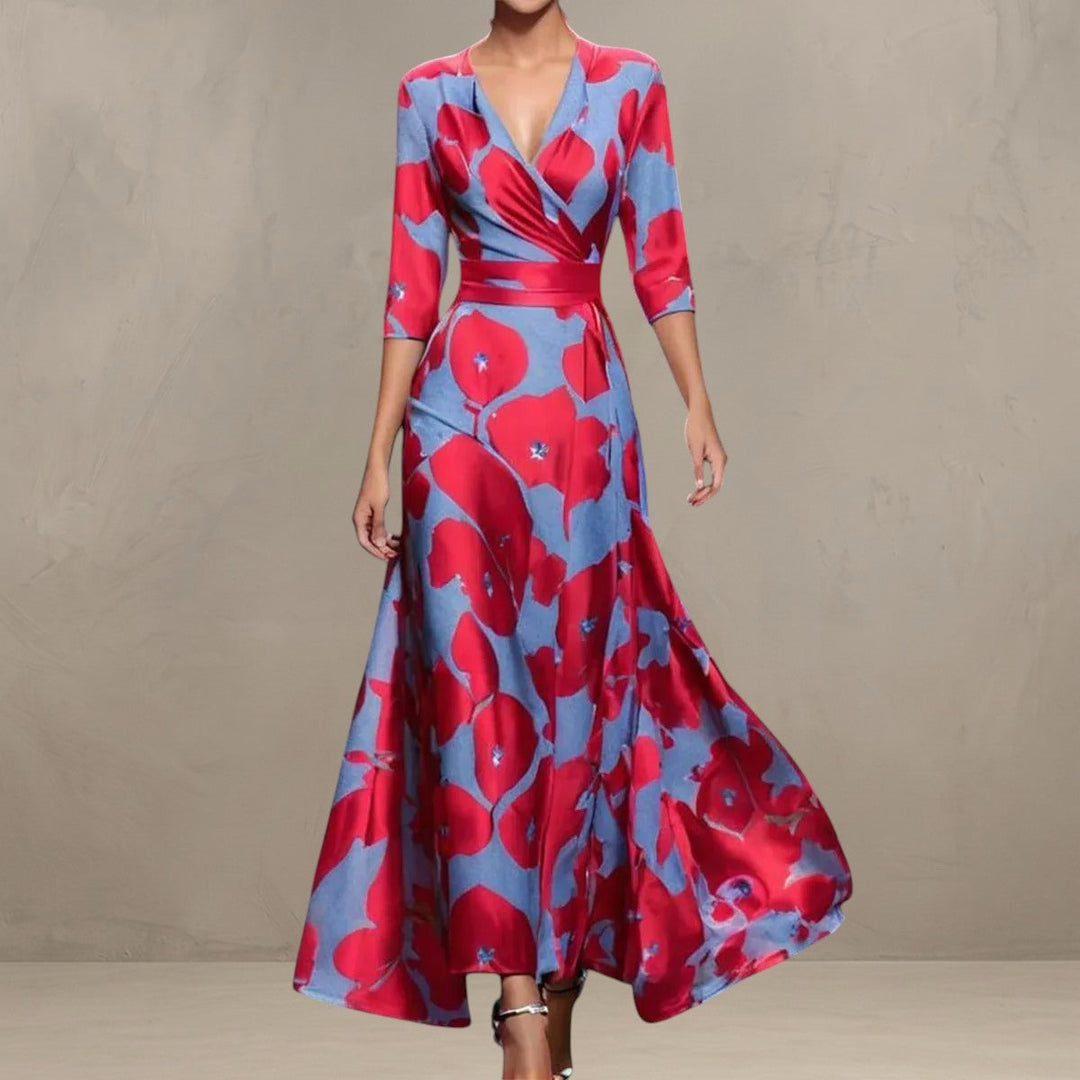 ARIA | ROBE CHIC AVEC IMPRIMÉ FLORAL