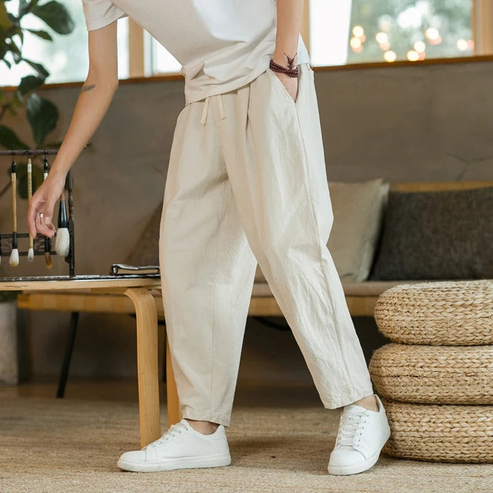 Mode Lumiére™  | Pantalon estival en lin