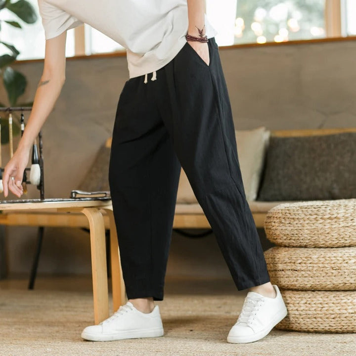 Mode Lumiére™  | Pantalon estival en lin