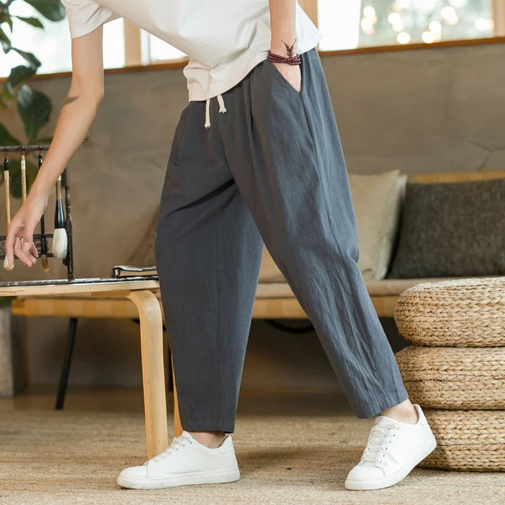 Mode Lumiére™  | Pantalon estival en lin