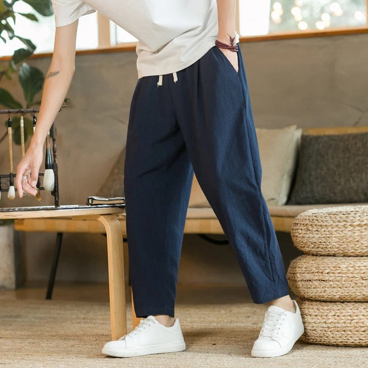 Mode Lumiére™  | Pantalon estival en lin