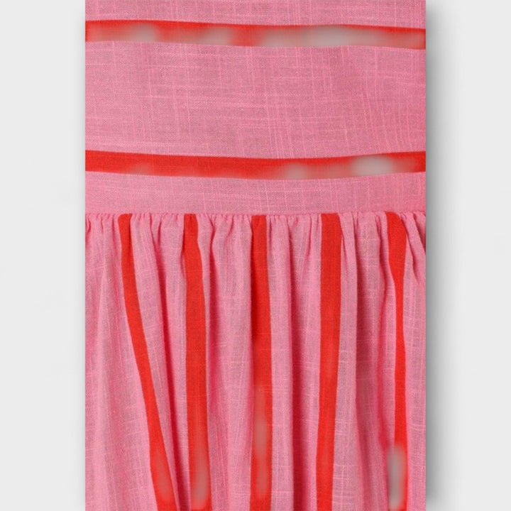 Svea - Robe maxi en Bare Bloom